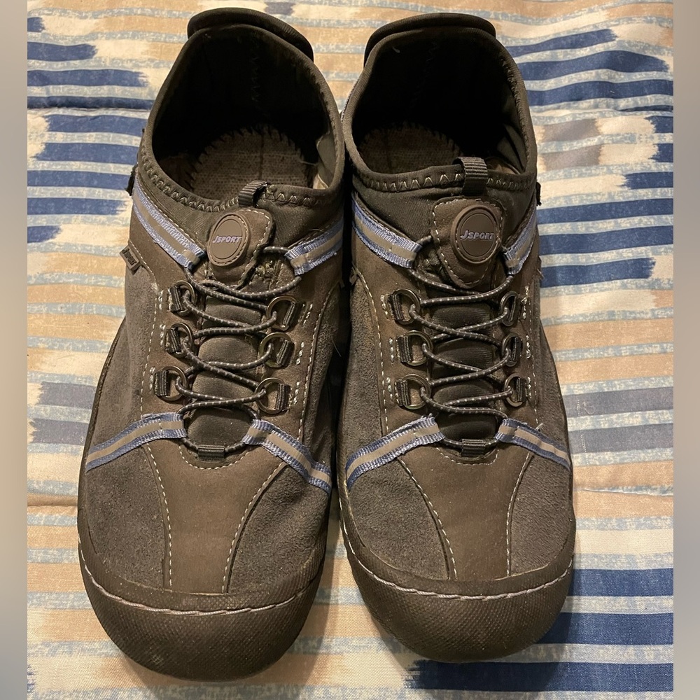 Womens dark grey and lavender Casual Shoes size 8.5